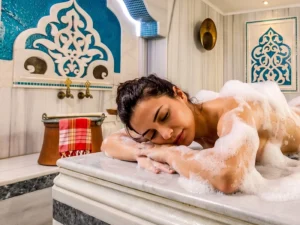 Traditional Turkish Bath (Peeling, Washcloth and Foam Massage)